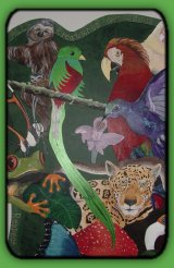 Rain Forest Mural, Respect All Living Things